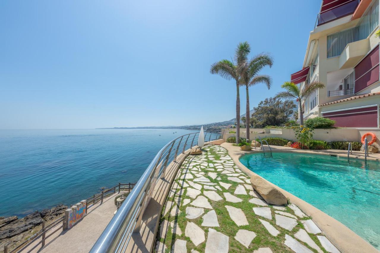 Sea Blue Apartment - Frente Al Mar เบนัลมาเดนา ภายนอก รูปภาพ