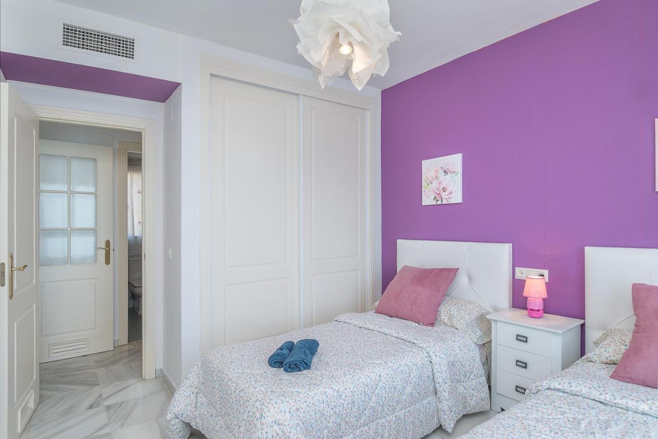 Sea Blue Apartment - Frente Al Mar เบนัลมาเดนา ภายนอก รูปภาพ